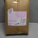 Perfectto Design Set of 2 Decorative Unicorn Pillows for Girls Kids Bed Room - White Pink Fluffy Plush for Baby Girl, Cute Throw Pillows Bedroom Dcor, Teepee