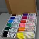 Aigybobo 240 Count Washable Markers Bulk, 12 Assorted Colors, Broad Line Conical Tip Coloring Markers for Kids, Markers Bulk Pack for Classroom, School Art Supplies & Back to School Supplies