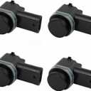 TRQ Parking Assist Sensor Set Compatible with 2013-2018 Ford C-Max 2011-2014 Focus 2014-2016 Transit Connect FO1075109