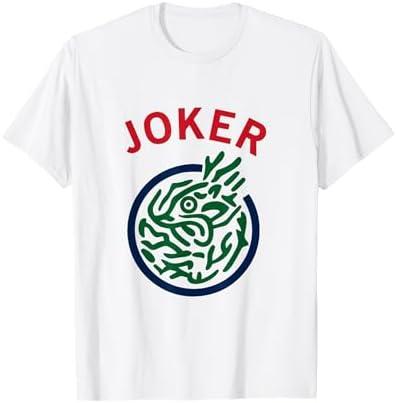 Chinese Mah Jong Joker Tile Mahjong Costume T-Shirt Size L