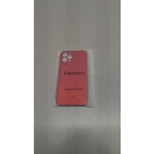 Casechics Compatible with iPhone Case,Luxury Matte Hard PC Slim Fit Ultra Thin Lightweight Camera Lens Protection Soft Shockproof Cover Phone Case (Red, iPhone 12 Pro)