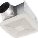 Broan-Nutone QTXE150 Ultra-Silent Ventilation Fan, Quiet Exhaust Fan for Bathroom and Home, ENERGY STAR Certified, 1.4 Sones, 150 CFM,White