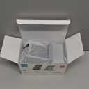 AFK Wireless Charging Station with Bluetooth Speaker and Alarm Clock,Wireless Charger Compatible with iPhone,Android Phones (Gray-White)