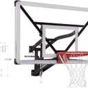 Silverback NXT 54" Wall Mounted Basketball Hoop, Indoor / Outdoor Basketball Hoop with QuickPlay Design (Blue-Black)