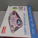 Kidzlane Light Up DJ Dance Mat for Kids - Bluetooth & AUX Compatible - 3 Fun Arcade Games with 5 Difficulty Levels - Detachable Top Mats with Fairytale & Speaker Motives - Adjustable Volume - Ages 6+