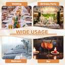uxcell Hurricane Candle Holder (H:4.7" OD:3.4"), Pillar Floating Candles Holder Clear Glass Cylinder Flower Vases for Table Centerpiece Wedding Party Home Decoration 2Pcs
