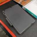 Logitech IPad (7th, 8th and 9th Generation) Keyboard Case Slim Folio with Integrated Wireless Keyboard (Graphite)