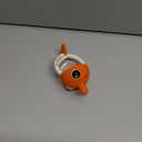 Teething Toys 3-6 Months, Mombella Clownfish Teethers for Babies 6-12 Months, Soft Silicone Baby Teether Toys with Anti Drop Clip, Baby Chew Toys 6 to 12 Months, Infant Teething Relief Toy, Orange