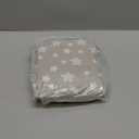 Baby Blanket for Boys and Girls, Soft Cozy Toddler Comforter Quilted with Grey Star Print, Ultra Soft and Comfortable Down Alternative Crib Comforter, 39x47 Inches