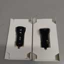 2 x Adaptive Fast Charging USB C Car Charger