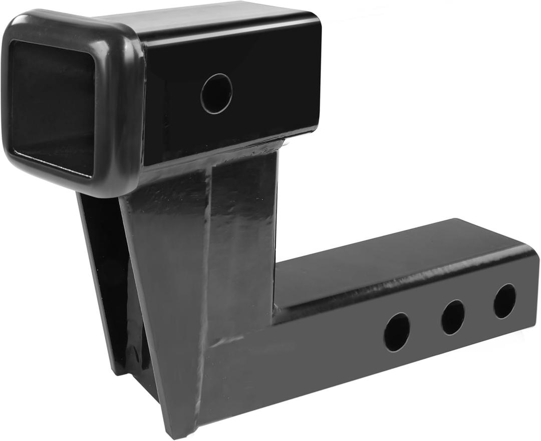 MaxxHaul 50650 Trailer Hitch Riser for 2 inch Receivers with 6 inch Rise/Drop