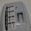 Brother P-Touch, PTM95, Monochrome, Handy Label Maker, 9 Type Styles, 8 Deco Mode Patterns, Navy Blue, Blue Gray