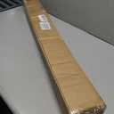 UNISHADES Blackout Cordless Bamboo Roman Shades 33 3/4×64 in Papara Carbon