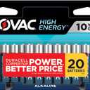 Rayovac High Energy AAA Batteries (20 Pack), Alkaline Triple A Batteries