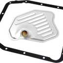 4R70W 4R75W 4R75E Transmission Filter with Gasket Kits Compatible with 1994-2010 F-150, 1996-2004 M-ustang, 1997-2006 E-xpedition, Replaces OE# FT105, F6AZ7A098A, 58955