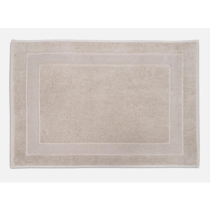 Elena Cotton Combed Bath Mat Beige 20Inx31In  Elena Cotton Combed Bath Mat Beige 20Inx31In