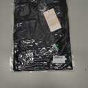 Dowerme Womens Tops 2026 Spring V Neck T-Shirts Long Sleeve Shirts Lace Crochet Work Blouses Dressy Casual Loose Tunics (Black, S)