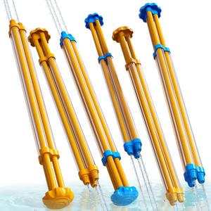 6 Pcs Water Squirt Guns, Kids Water Blasters Pool Beach Outdoor Party Toys | Includes 6 lightweight waterproof water squirt blasters, shooting toy for kids summer pool and beach activities