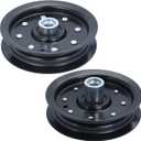 605512 Idler Pulley with 604219 Pulley Replaces 605512 Hustler Deck Pulley, Flat Deck Idler Pulley 605512 603986 for Raptor 52 Inch, 52 Hustler Raptor, Raptor Sd, Raptor 42 Inch Decks