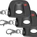 3 for Linear DTC Delta 3 Remote Garage Door Transmitter 8 Dip Switch 310MHZ(DT DTA DTD DTC DNT00002A) , (3Pak Keychain Type)