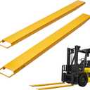 VEVOR Forklift Extensions, 72 Inch Fork Extensions 4.5 Inch Width, Heavy Duty Fork Extensions for Forklifts, 1 Pair Forklift Extensions for Forklift Truck, Yellow
