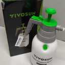 VIVOSUN Handheld Garden Sprayer, 1L Pump Sprayer, 34oz Water Spray Bottle with Safety Valve, Adjustable Nozzle, Extended Spray Rod & Additional Seals, Ideal for Watering, Fertilizing, Cleaning