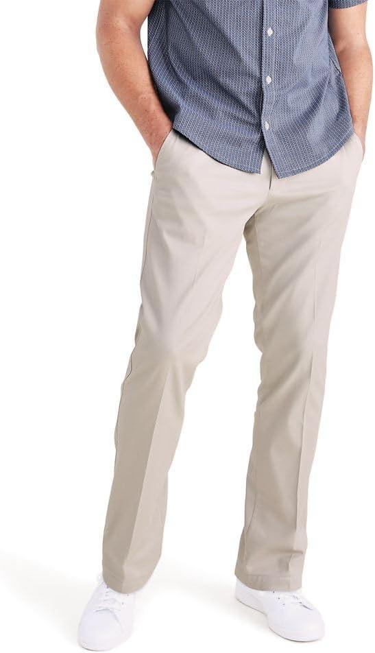 Dockers Men's Classic Fit Easy Khaki Pants (Regular and Big & Tall) (48W x 34L, Cloud)