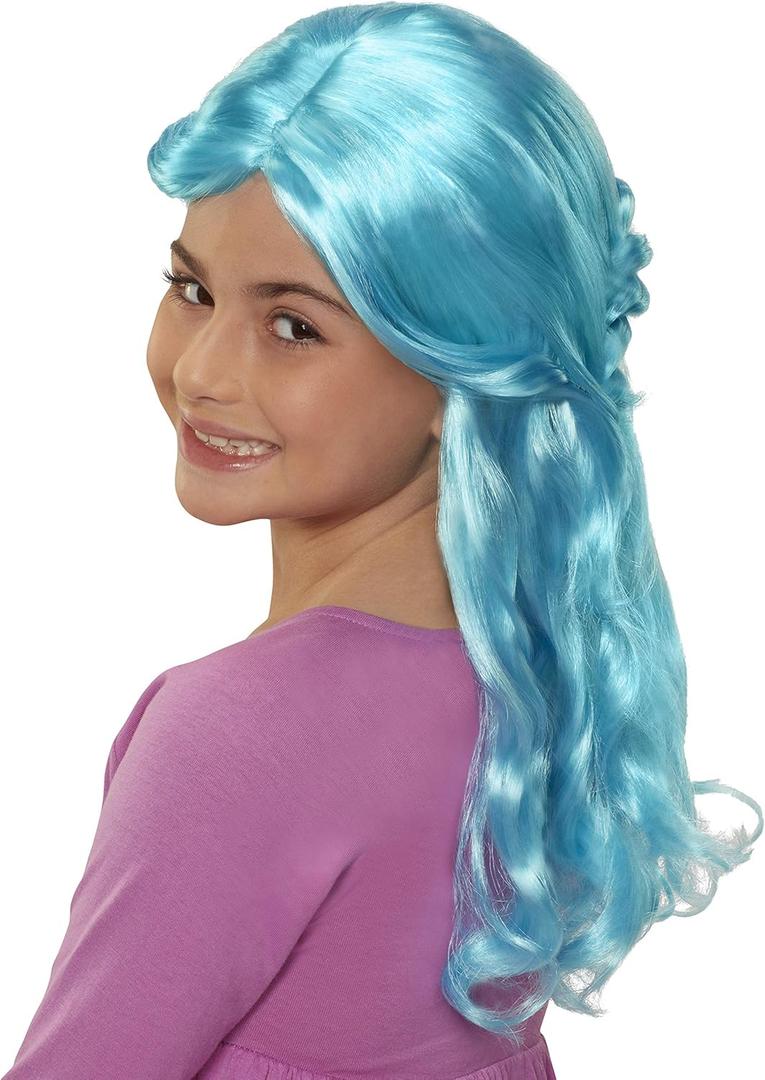 CGH Cute Girls Hairstyles! Wig - Turquoise Wavy Hair Style & Wear Wig