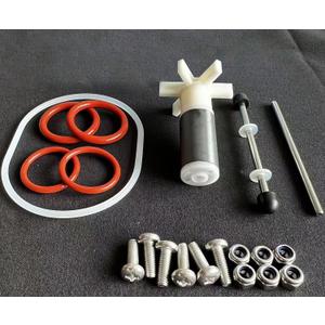 P4071 58113 Hot Tub Water Pump E02 Repair Kit for Coleman Lay-Z-Spa w/Impeller & Shafts