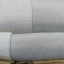 MIULEE Pinch Pleated 100% Blackout Curtains 96 Inch Long 4 Panel Set for Bedroom Thick Linen Memory Trained Pleat Living Room Darkening Back Tab Double Layer Thermal Insulated Drapes, Beige White