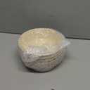 Nook Theory 4 Pack Bamboo Bowls - 18 Oz Reusable Toddler and Kids Bowl, Dishwasher Safe - Not Microwavable Bamboo Dishes (Wildflower)