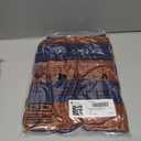 Yousify Womens Striped Wide Leg Flare Pants Casual Drawstring Elastic Waist Loose Yoga Lounge Pant with Pockets (Large, Brown)