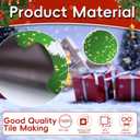 Christmas Tree Fridge Magnets SetMagnetic Christmas Decorations with Santa, Reindeer & Gift Boxes, Reusable Holiday Ornaments for Refrigerator, Home, Office, Kitchen & Metal Surfaces