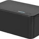 Safe Timed Lock Box, Phone Lock Box with Timer Unplug from Phones,Video Games,Social Media,Snacks&Cravings,Self-Control Lockable Storage Box, Phone Locker Time Locking Container for Better Habits (Black)