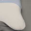 Cervical Pillow for Neck and Shoulder Pain Relief - Ergonomic Neck Pillow for Sleeping, Contour Memory Foam Pillows Side Sleeper Pillow for Neck Support, Bed Pillow for Side Back Stomach Sleepers (White & Blue)