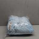 BEDELITE Super Soft Twin Blanket Blue Premium Silky Flannel Fleece 3D Clouds Stylish Jacquard Lightweight Bed Blanket All Season Use (Blue, Twin(60"x80")) 