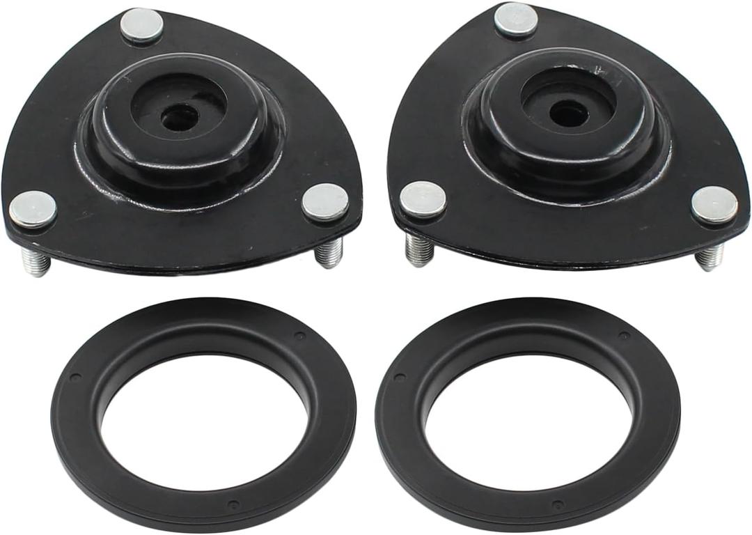 Front Driver and Passenger Side Shock Absorber Upper Strut Mounts with Bearing for Honda CRV 2002-2004, Element 2003-2011, Acura RSX 2002-2006