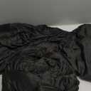 Dioxide High Stretch Chair Covers for Dining Chairs, Washable Dining Chair Covers Set of 6, Soft Dining Chairs Seat Covers, Parsons Chair Slipcover Protectors for Home Hotel Restaurant Banquet (Black)