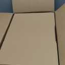 ZSZMFH 6 Sets Moving Boxes with Divider Kits, 12.7 x 12.7 x 4.7 Inches Kitchen Moving Boxes, Glassware Dish Packing Box Contains 24 Corrugate Dividers and 54 Foam Pouches