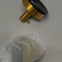 YOHOM Suction Cup Hooks for Shower Towel Holder Stainless Steel Vacuum Bathroom Shower Hook Suction Washcloth Hanger Kitchen Towel Rack for Robe Loofah Wreath Glass Door Window Wall Brushed Gold 2Pcs