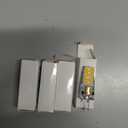 4 Packs G4 LED Bulb 4.5W Equivalent to 45W T3 JC Type Bi-Pin G4 Base Halogen Bulb AC/DC 12V Warm White 3000K G4 Bulb for Under Cabinet Light Ceiling Lights RV Boats Outdoor Landscape Lighting