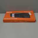 Ergonomic Wireless Keyboard with Wrist Rest, Wave Keys, Comfortable Natural Typing, 2.4GHz Full Size Ergo Wireless Computer Keyboard for Multi-OS, Windows, Mac OS Laptop/PC/Notebook (Gray)