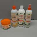 Cantu Care for Kids Haircare Regimen Set with Large Size Shampoo + Conditioner + Detangler + Leave-In Conditioner (Pack of 4)