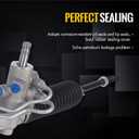 KUSATEC New Power Steering Rack and Pinion Assembly Fit for Honda Pilot 2003 2004 2005 2006 2007 2008 OE 26-2719 53601S9VA01