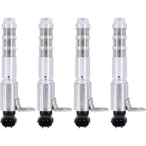 NewYall 4Pcs Engine Intake Exhaust Camshaft Position Actuator Solenoid for 2004-2016 ATS CTS SRX STS Camaro Equinox Limited Malibu Traverse Acadia Terrain G6 Variable Timing VVT Oil Control Valve