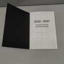 Travelers Notebook Inserts Jan 2026 - Dec 2027, Monthly Calendar Planner for 2 Years, Important Dates & Line & Dotted, 100gsm Paper, Regular Size Journal, 8.3'' x 4.25'', Black