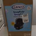 Graco SnugRide SnugFit Infant Car Seat, Baby Car Seat with Anti Rebound Bar for Extra Safety, No-Rethread Harness, LATCH Equipped Carseat, Baby Essentials, Gift for New Parents, Gotham