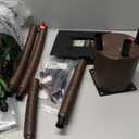 Artificial Lighted Palm Tree, Palm Trees for Outside Patio for Home Decor Outdoor, Christmas, Hawaiian, Jungle, Home Party, Pool, Beach, Patio Decor (6FT, 3-Trunk)