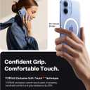 TORRAS Magnetic Slim Fit for iPhone 17 Case, Ultra-Thin Compatible with MagSafe, Stronger Magnetic + Thinner, Lightweight Matte Anti-Scratch Hard PC Cover Phone Case for iPhone 17, Clear