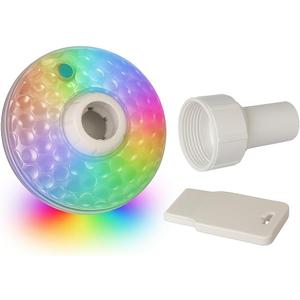 NEW FOR 2016 GAME 4310 Pool Color Changing Return Jet Flow Light (For Above Ground & In Ground Pools, 3 Different Color Modes), White, 4.8 x 4 x 4.8 inches